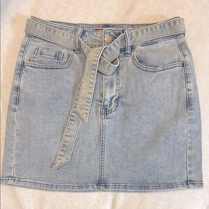 Guess Denim Mini Skirt with Belt